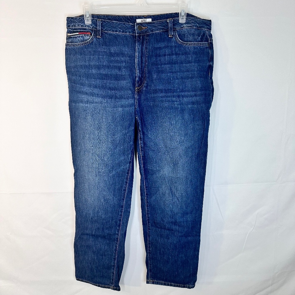 Tommy Hilfiger Women's Mom Jeans Blue Size 16